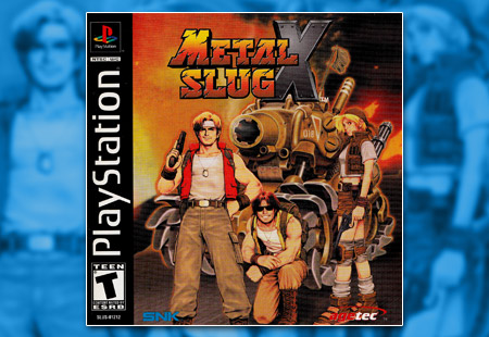 PSX PlayStation Metal Slug X
