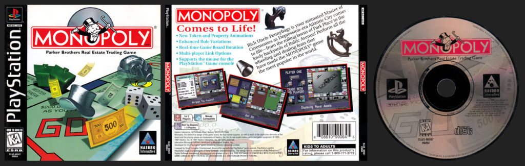 PSX PlayStation Monopoly Black Label Retail Release