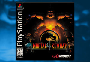 PSX PlayStation Mortal Kombat 4