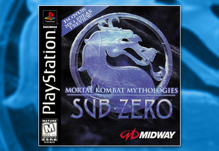 PSX PlayStation Mortal Kombat Mythologies / Sub-Zero