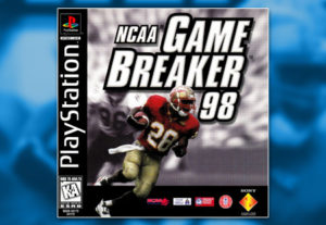 PSX PlayStation NCAA Game Breaker 98