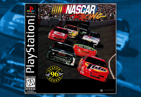 PSX PlayStation NASCAR Racing