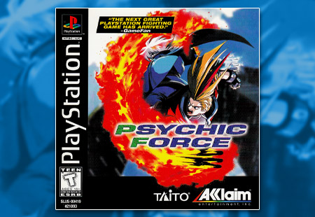 PSX PlayStation Psychic Force