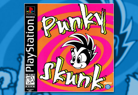 PSX PlayStation Punky Skunk