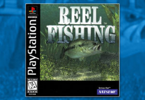 PSX PlayStation Reel Fishing