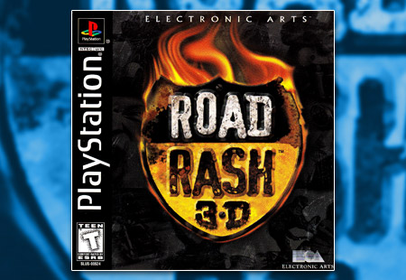 PSX PlayStation Road Rash 3D
