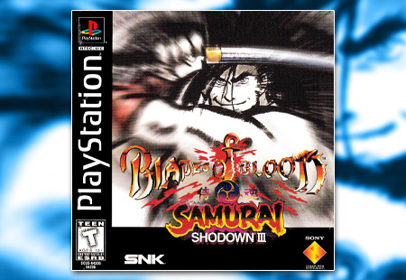 PSX PlayStation Samurai Shodown III: Blades of Blood