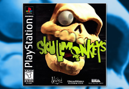 PSX PlayStation Skullmonkeys