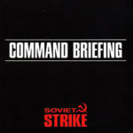 PSX PlayStation Soviet Strike Command Briefing Booklet