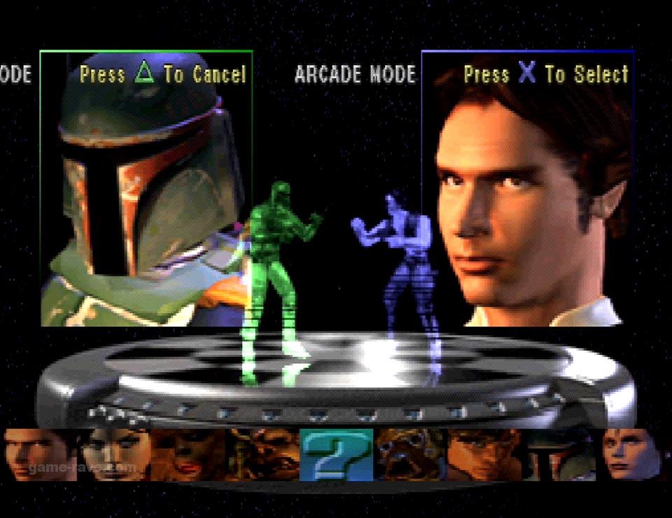 PSX Star Wars Masters of Teras Kasi Screenshot