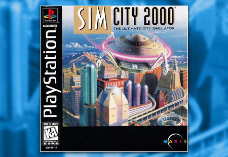 PSX PlayStation Sim City 2000
