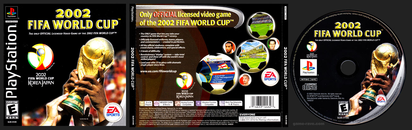 PSX PlayStation 2002 FIFA World Cup
