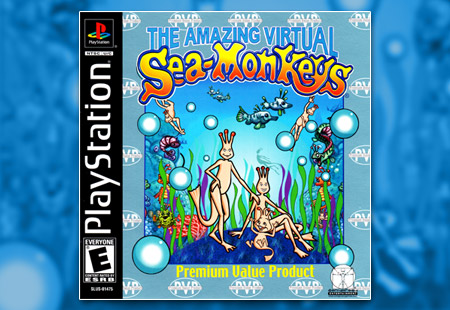PSX PlayStation Amazing Virtual Sea-Monkeys