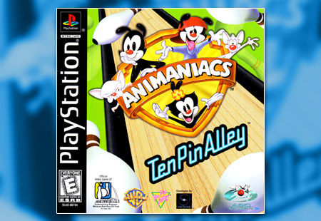 PSX PlayStation Animaniacs Ten Pin Alley