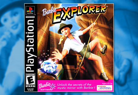 PSX PlayStation Barbie Explorer