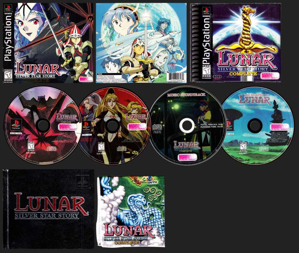 PSX PlayStation Lunar: The Silver Star Story Complete