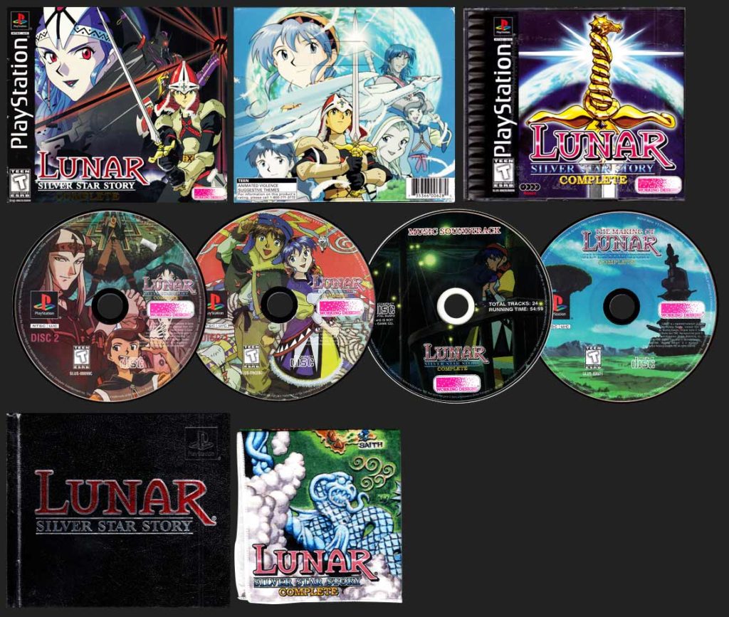 PSX PlayStation Lunar: The Silver Star Story Complete