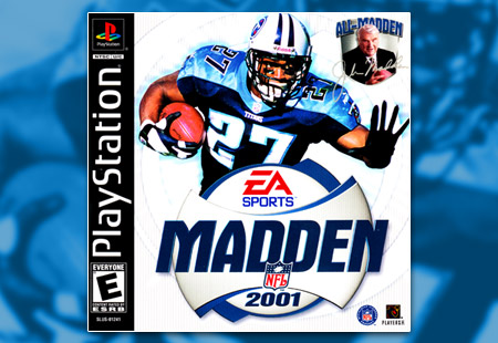 PSX PlayStation Madden NFL 2001