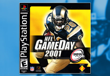 PSX PlayStation NFL GameDay 2001