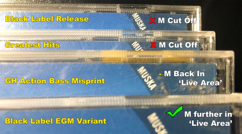 PSX PlayStation Tony Hawk's Pro Skater 2 Miscut Misprint