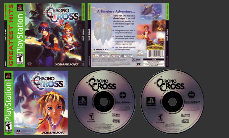 PSX PlayStation Chrono Cross Greatest Hits Squaresoft