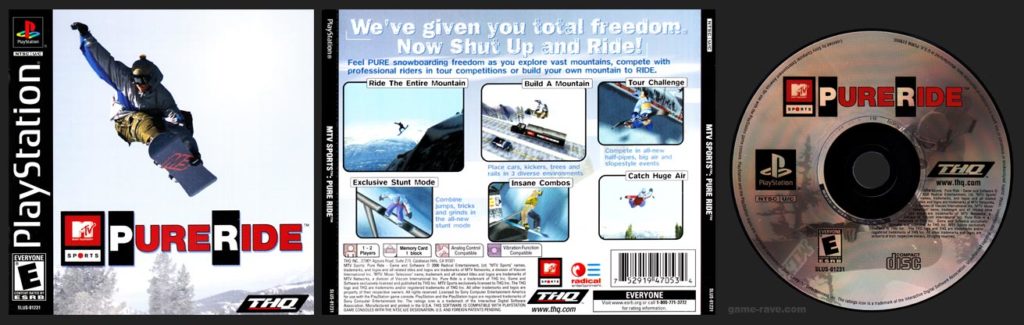 PSX PlayStation MTV Sports: Pure Ride