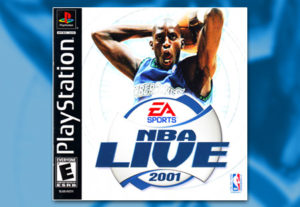PSX PlayStation NBA Live 2001