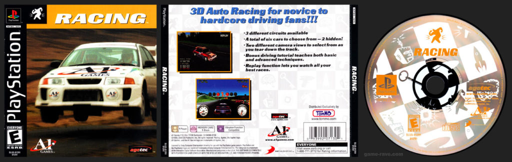 PSX PlayStation Tommo 3 For 1 Value Pack Volume #5 Racing