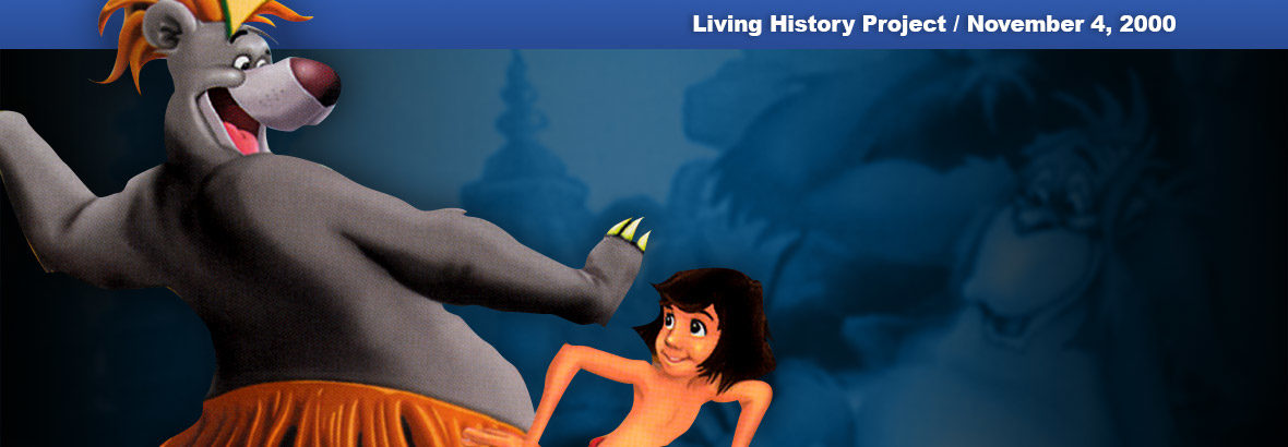 Nov. 4, 2000 New Release: Jungle Book: Rhythm n’ Groove