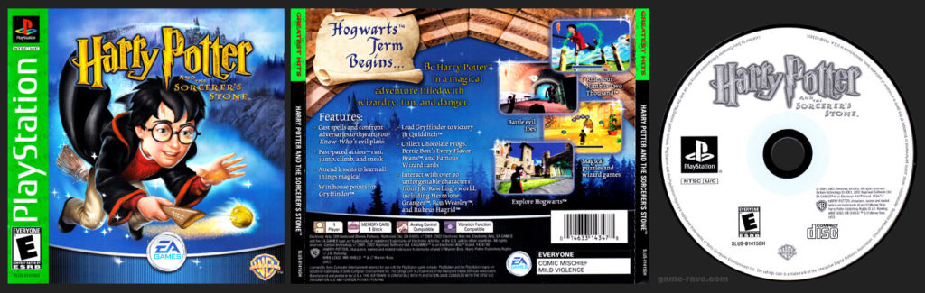 PSX PlayStation Harry Potter and the Sorcerer's Stone Greatest Hits Release