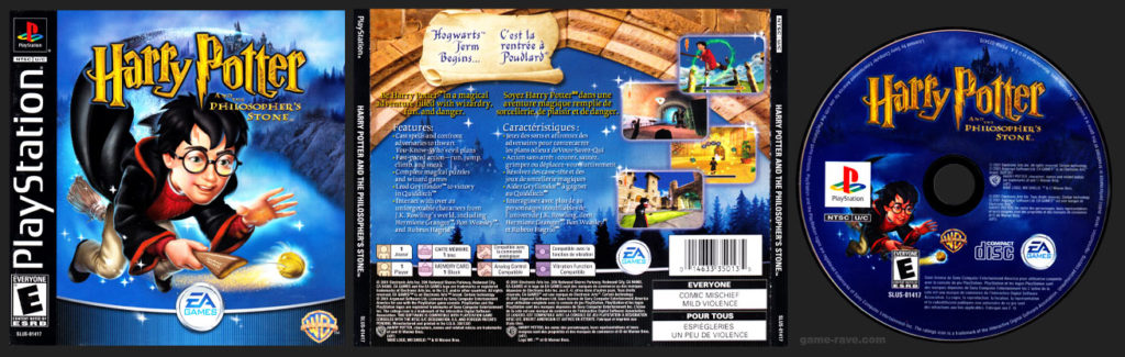 PSX PlayStation Harry Potter and the Philosopher's Stone Variant