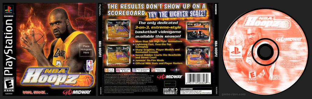 PSX PlayStation NBA Hoopz Black Label Retail Release