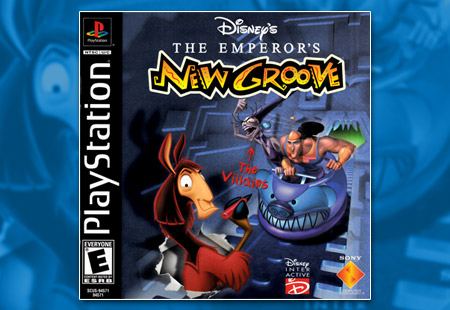 PSX PlayStation Disney's The Emperor's New Groove