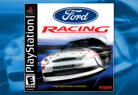 PSX PlayStation Ford Racing