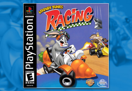 PSX PlayStation Looney Tunes Racing Black Label Retail Release