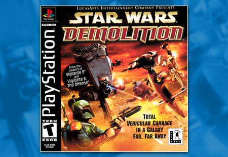 PSX PlayStation Star Wars Demolition Black Label Retail Release