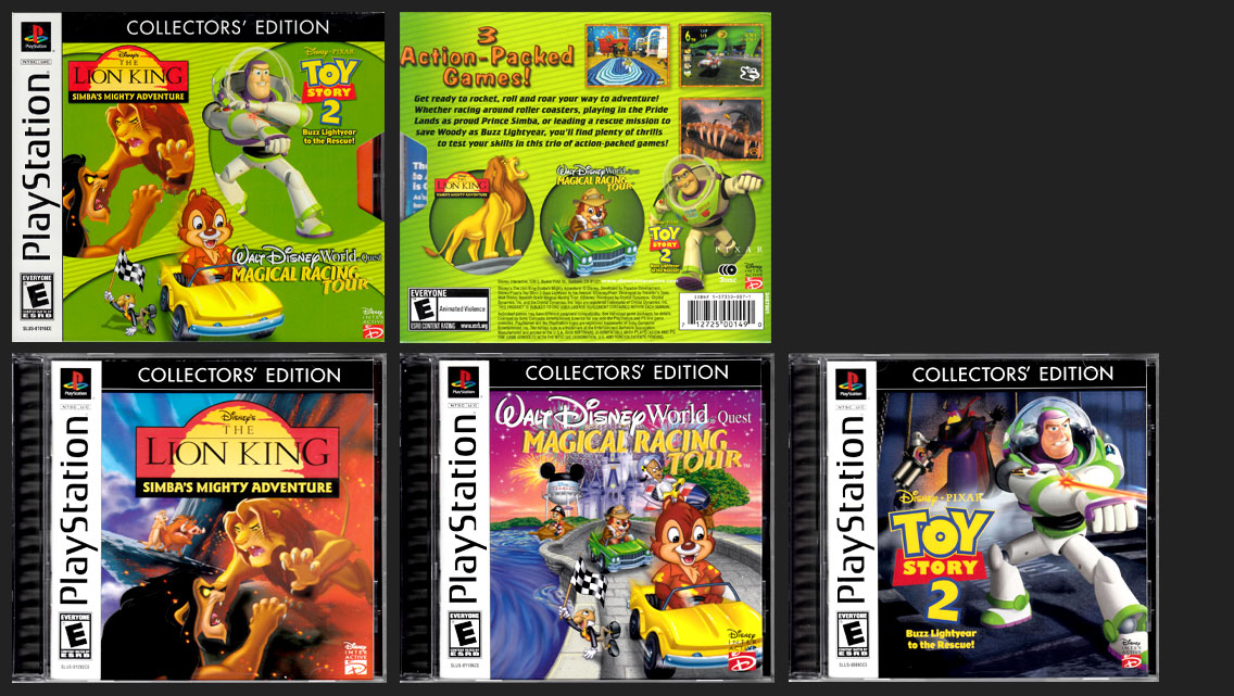 PSX PlayStation Disney's Collectors' Edition - Kids