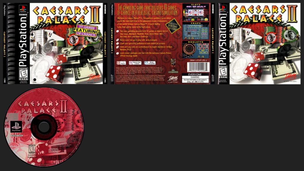 PSX PlayStation Caesars' Palace II Black Label Retail Release