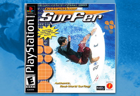 PSX PlayStation Championship Surfer