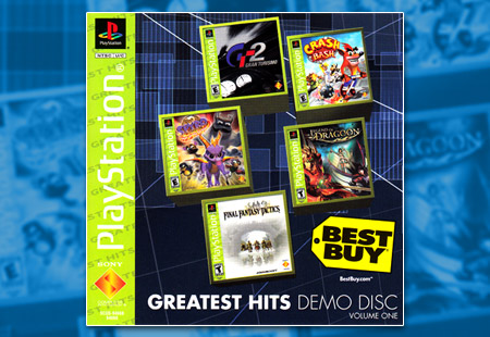 PSX PlayStation Demo Best Buy Greatest Hits Demo Disc Volume One