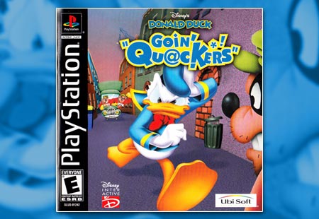 PSX PlayStation Disney's Donald Duck Goin' Quackers