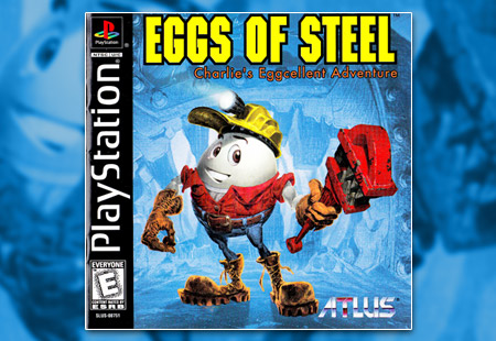 PSX PlayStation Eggs of Steel