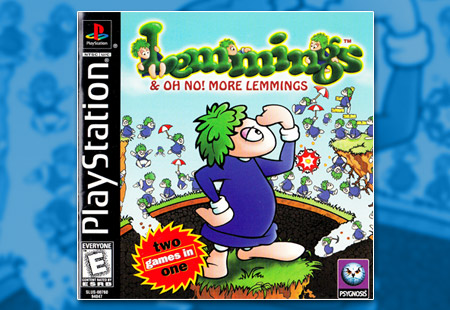 PSX PlayStation Lemmings & Oh No! More Lemmings