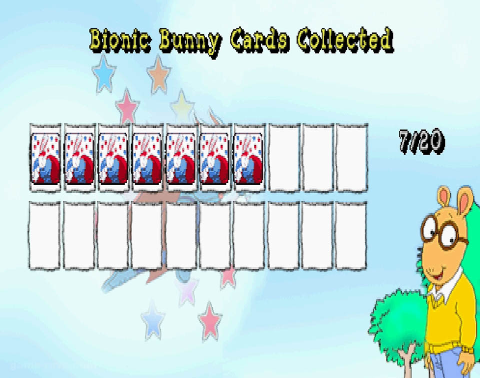 PSX PlayStation Arthur Readto Race Screenshot