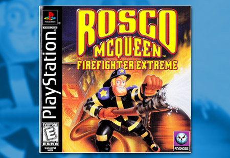PSX PlayStation Rosco McQueen: Firefighter Extreme