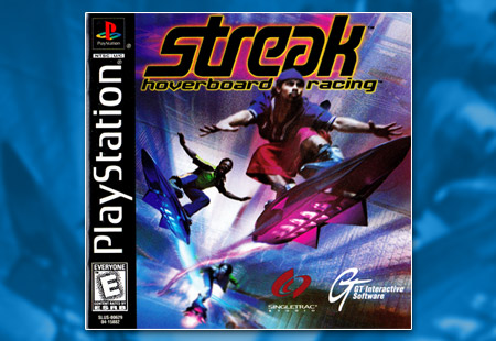 PSX PlayStation Streak Hoverboard Racing