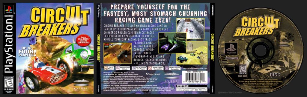 PSX PlayStation Circuit Breakers Black Label Retail Release