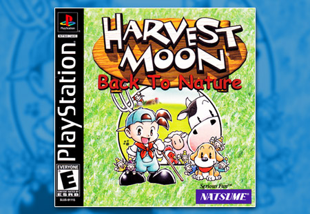 PSX PlayStation Harvest Moon Back to Nature