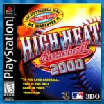 PSX PlayStation High Heat Baseball 2000