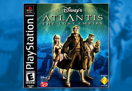 PSX PlayStation Disney's Atlantis The Lost Empire